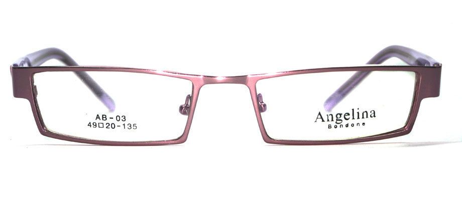   and Lilac Eyeglass Frames for Women Angelina Bondone Brand New