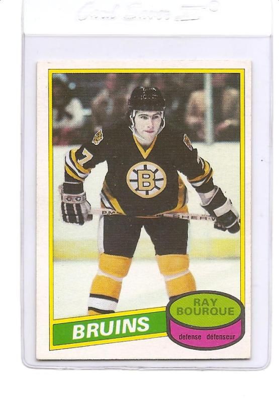  1979 80 OPC Hockey Ray Bourque Rookie Mint 140