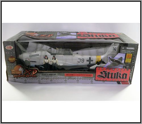   Toys Ultimate Soldier XD 1 18 Scale Ju 87B Stuka Dive Bomber J9