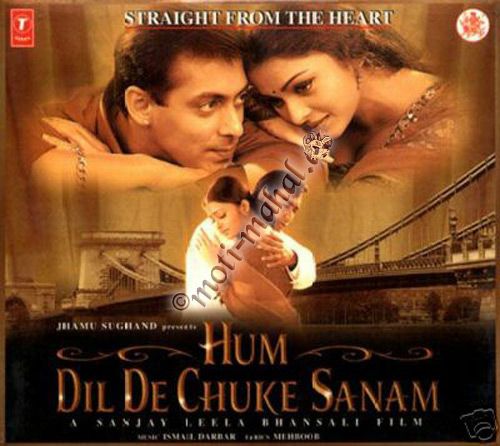   DIL de Chuke Sanam Salman Khan Aishwarya Rai Bollywood Music CD