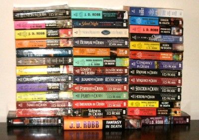 41** JD Robb ~ IN DEATH SERIES ~ Eve Dallas Book Lot COMPLETE