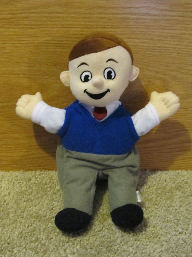 Ace Boy 12 5 Plush Full Body Hand Puppet School of Tomorrow Christian 