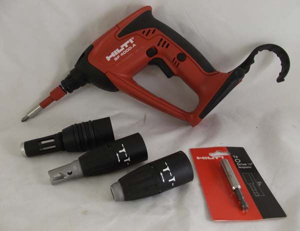 Hilti 18V SF 4000 A Drywall Screwgun with 3 Tips New 1