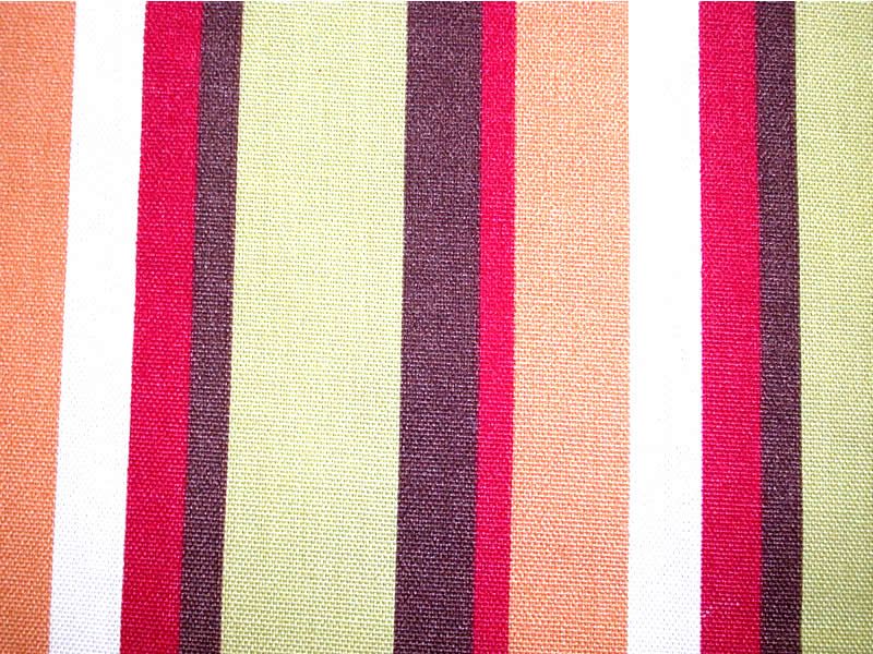 Outdoor Patio Chair Cushion ~ Bratt Stripe ~ 21.5 x 43 x 2.75 