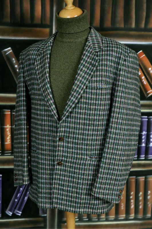 RARE Vintage Hugo Boss Check Tweed Jacket 46 L