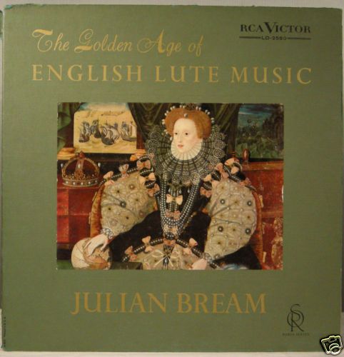 Julian Bream English Lute Music RCA LD 2560 Vinyl LP