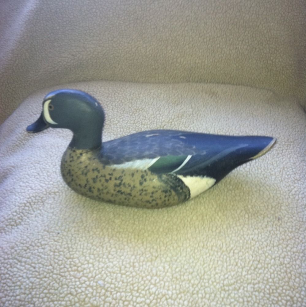 Art Boxleitner Bluewing Teal Duck Decoy