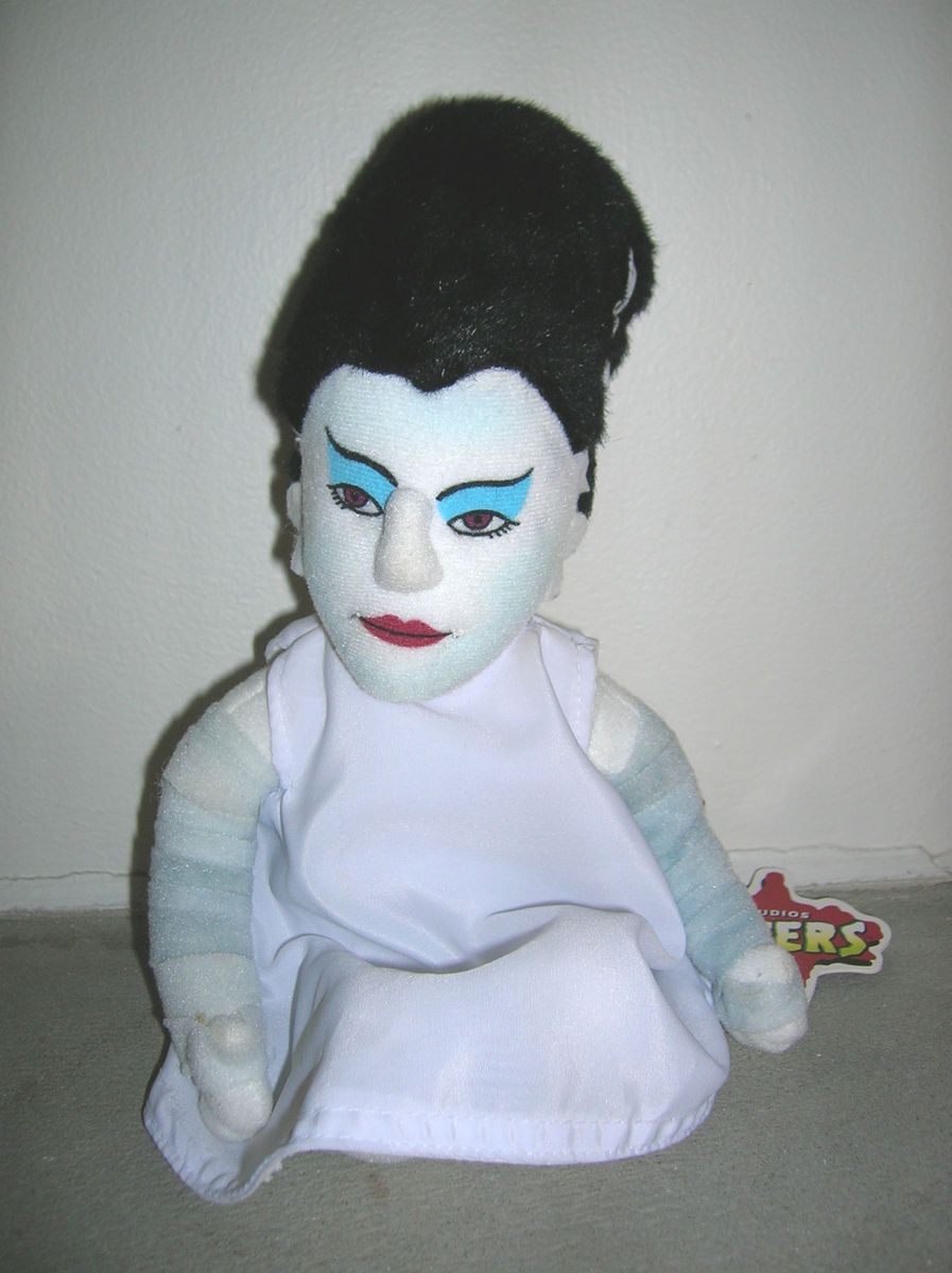 Universal Studios BRIDE OF FRANKENSTEIN Monster Plush 10 w tag 