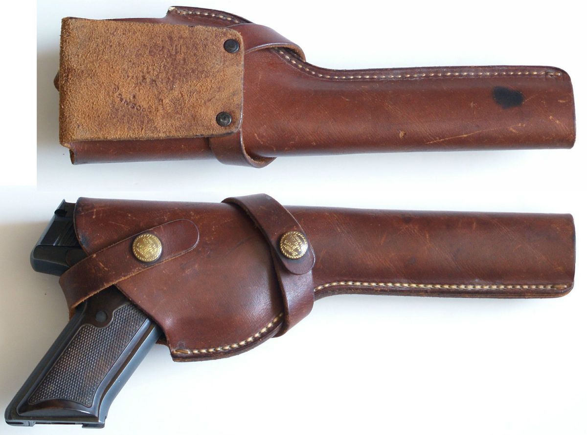 Vintage Brauer Bros Leather Holster for Colt Woodsman Target Model 