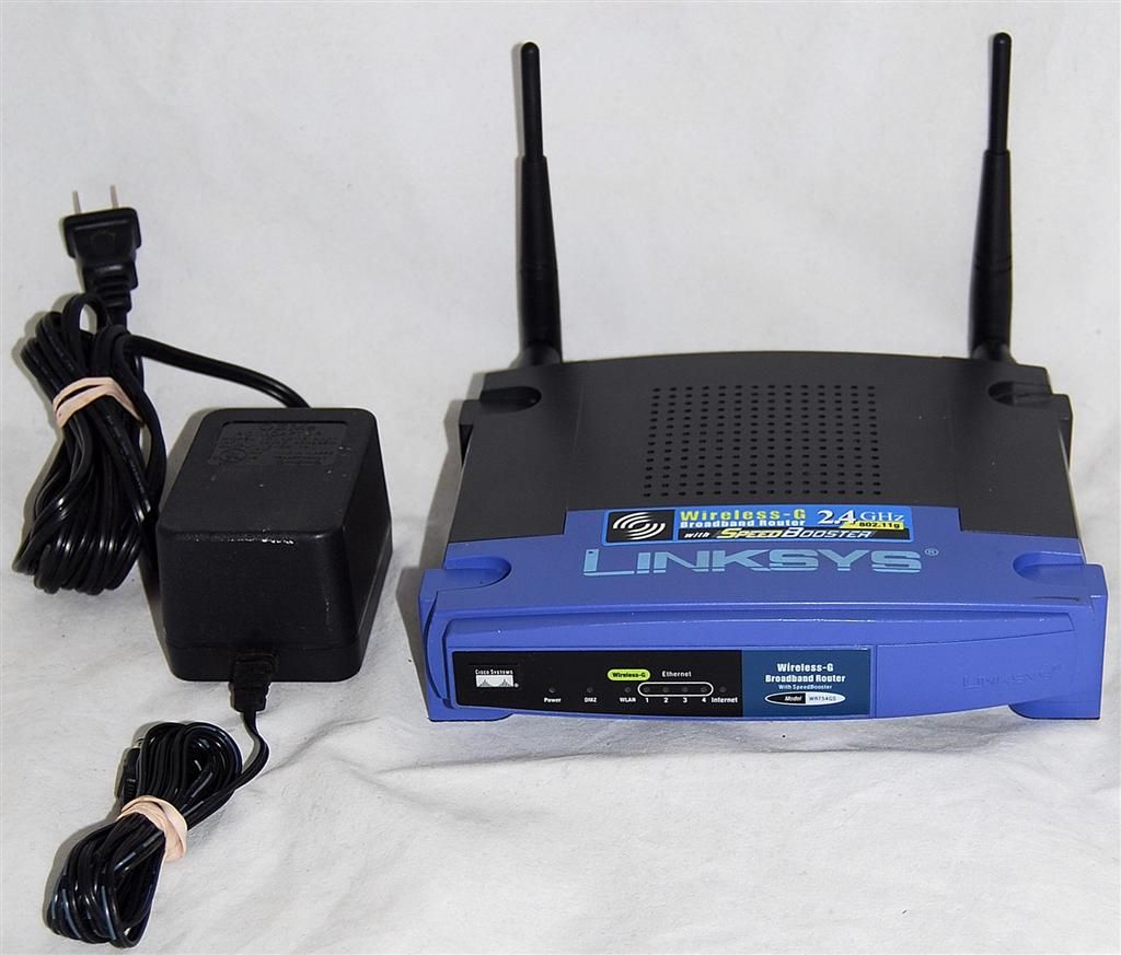 Linksys WRT54GS Version 2 Wireless G Broadband Router