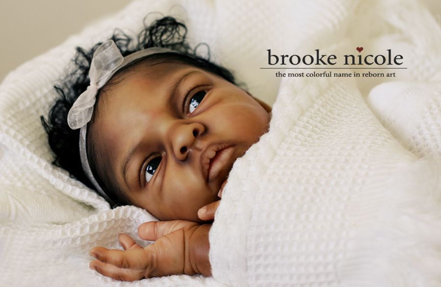   DEPOSIT Reborn AA A/A African American Black Biracial by Brooke Nicole