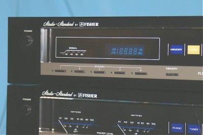 Vintage Fisher CA 800 Amp Fisher FM 600 Tuner VGC $Ave