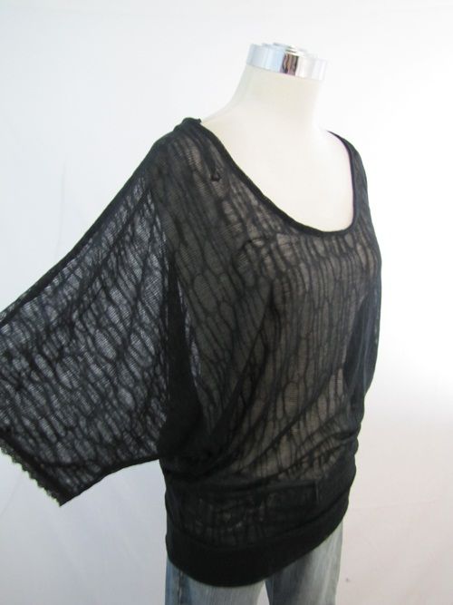   retail 88 scoop n eck short dolman sle eves sheer fa bric style name