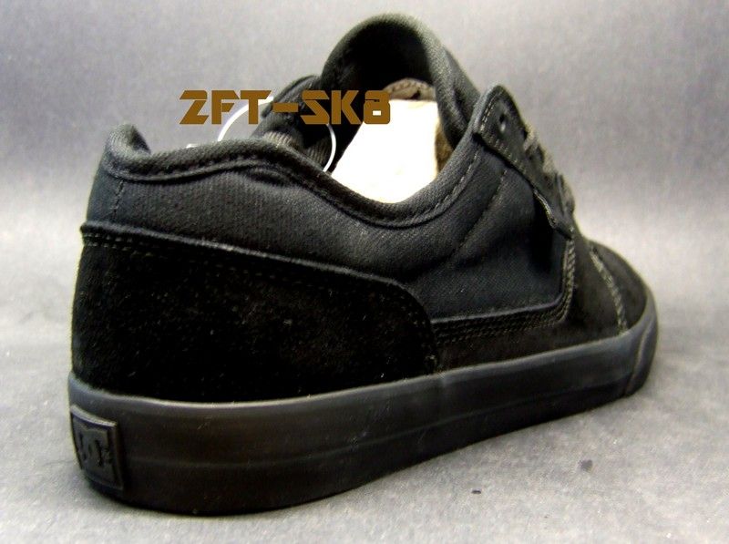 DC Bristol Black Black Mens Skate Skateboard BMX Shoes