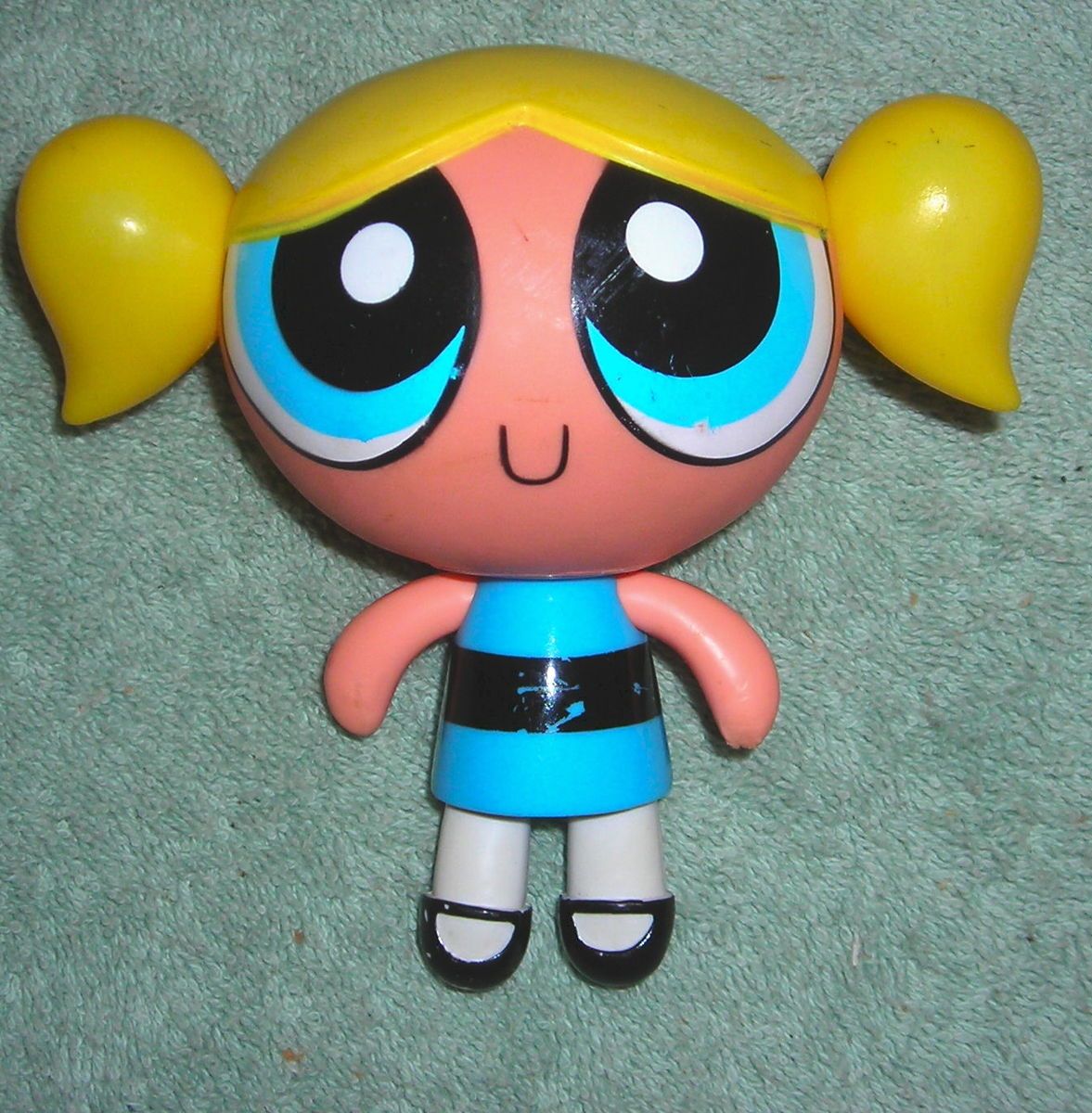 Powerpuff Girls Bubbles 5 Toy Action Figure 1999