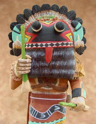 search our store hopi broad face wuyak kuita kachina doll eloy wytewa 