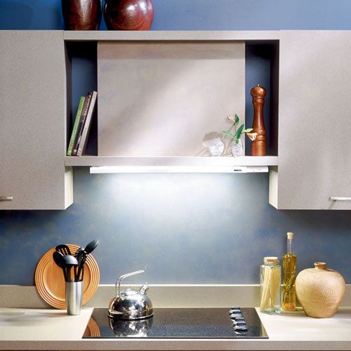 Broan 153601 36Elite Silhouette Slide Out Under Cabinet Range Hood 