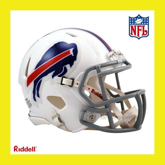 BUFFALO BILLS OFFICIAL NFL MINI SPEED FOOTBALL HELMET by RIDDELL