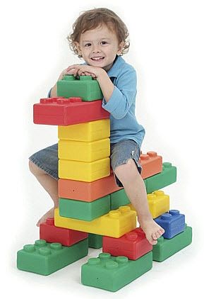 Weplay Giant Brick Me Toddler Building Blocks Toys ~BRAND NEW