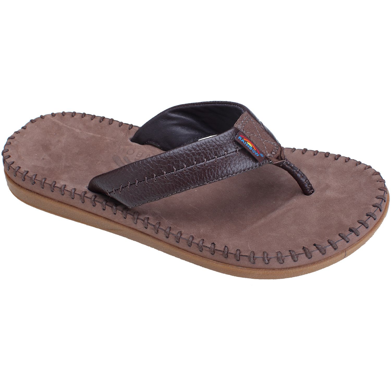 Rainbow Bula Bay Bulabayo Mens Leather Thong Sandal Shoes All Sizes 