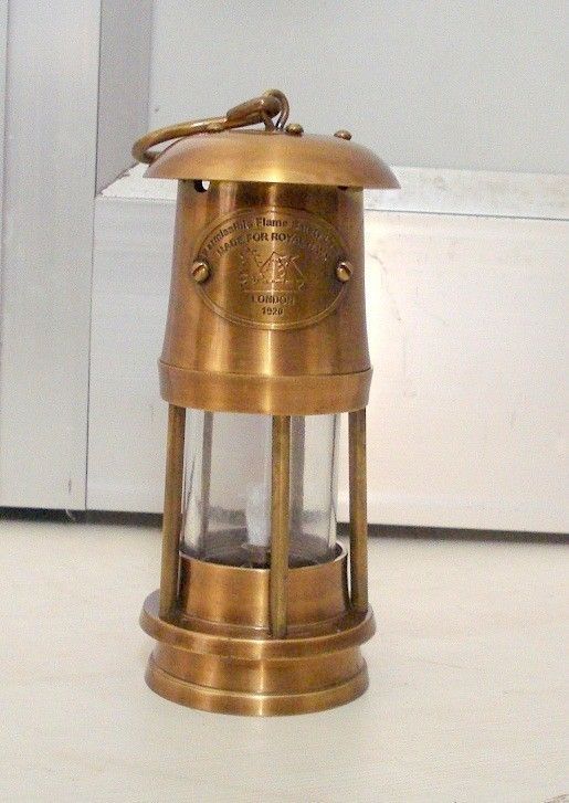   Antique Classic Minor 6 Lamp Maritime Nautical Replica Oil Lamp