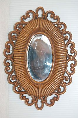 Vintage Ornate Syroco Homco 2615 Oval Vertical /Horizontal Wall 