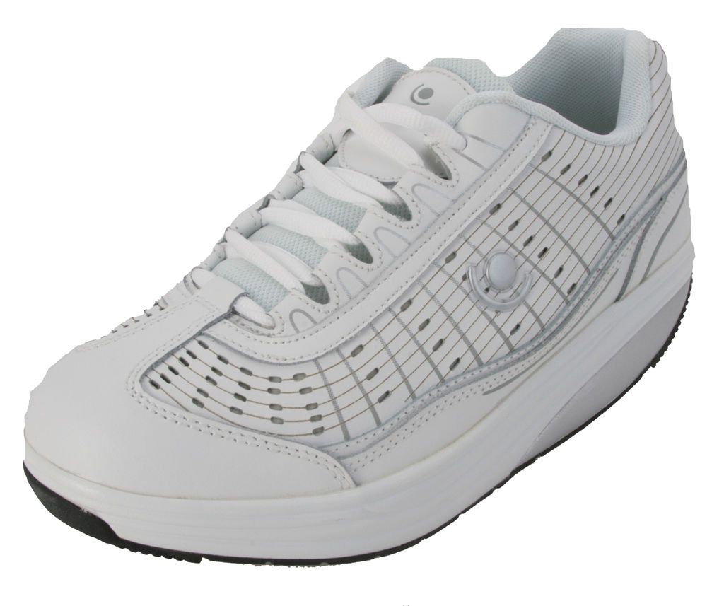 ROCKER RX WOMENS LEATHER SNEAKERS WHITE WALKING SHOES JENNIFER $79.99 