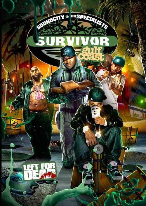 Rick Ross Lil Wayne Slim Thug Bun B DVD Videos DVD CD Survivor Gulf CD 