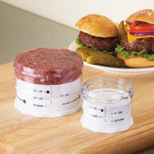 KitchenArt Mini Adjust A Burger Slider Patty Press