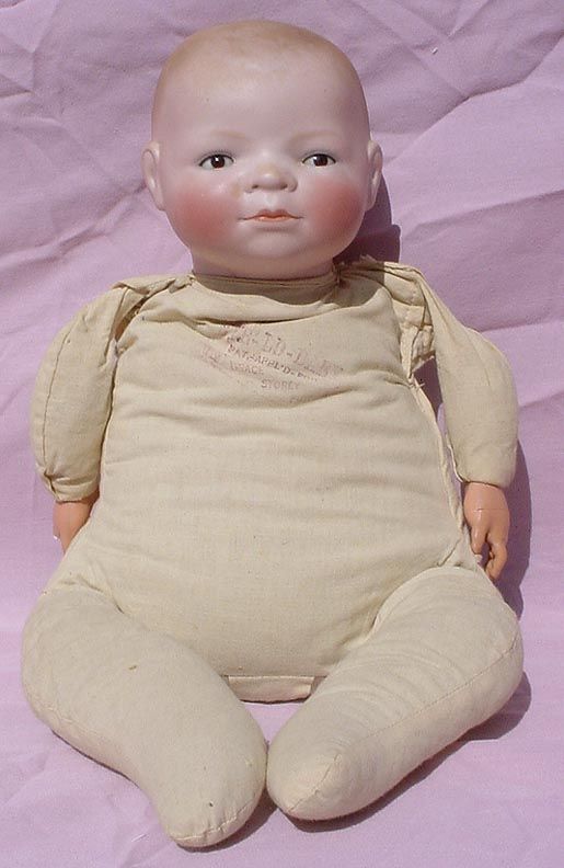 Bye Lo Baby Grace Storey Putnam Brown Sleepy Eyes Stamped Body 16 