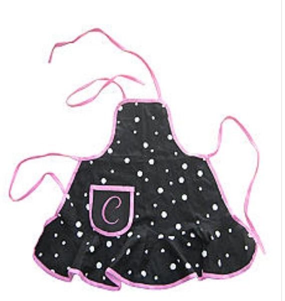  Home Accents Monogram Apron Letter C