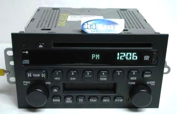 Buick Century Rendezvous 03 06 CD Cassette Player F