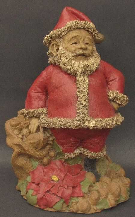 manufacturer tom clark pattern tom clark gnomes piece santa 1 figure 