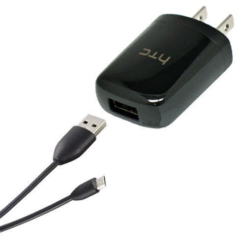OEM Car+Home Charger+Leather Case+USB Cable for T Mobile HTC Amaze 4G