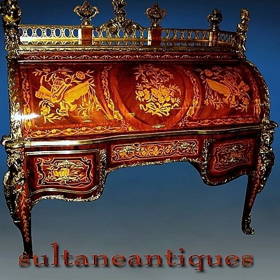 Bureau Du Roi Louis XV style museum worthy piece