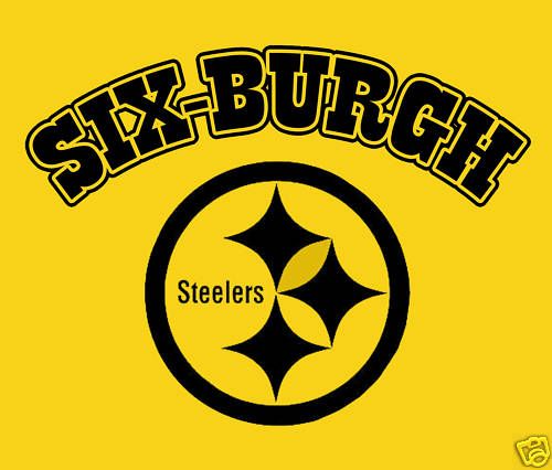 Six Burgh T Shirt Pittsburgh Steelers Funny Shirt