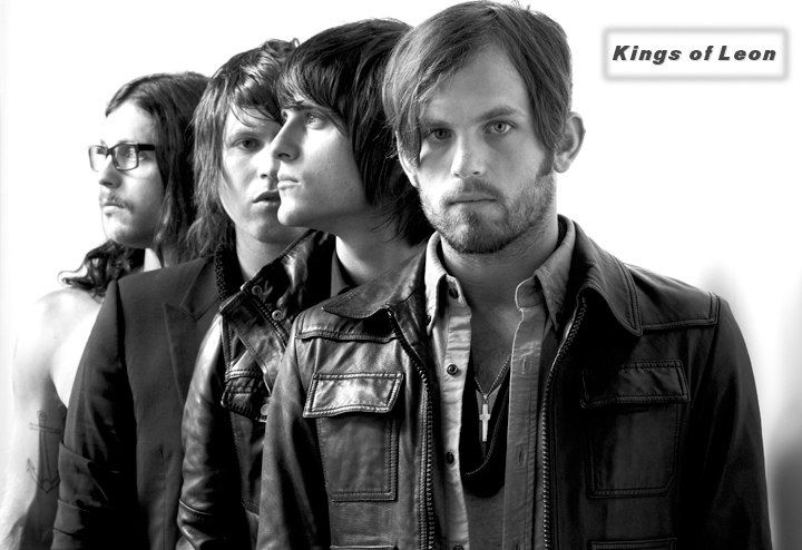 Kings of Leon Pose Matthew Caleb Followill Music Concert Poster Print 