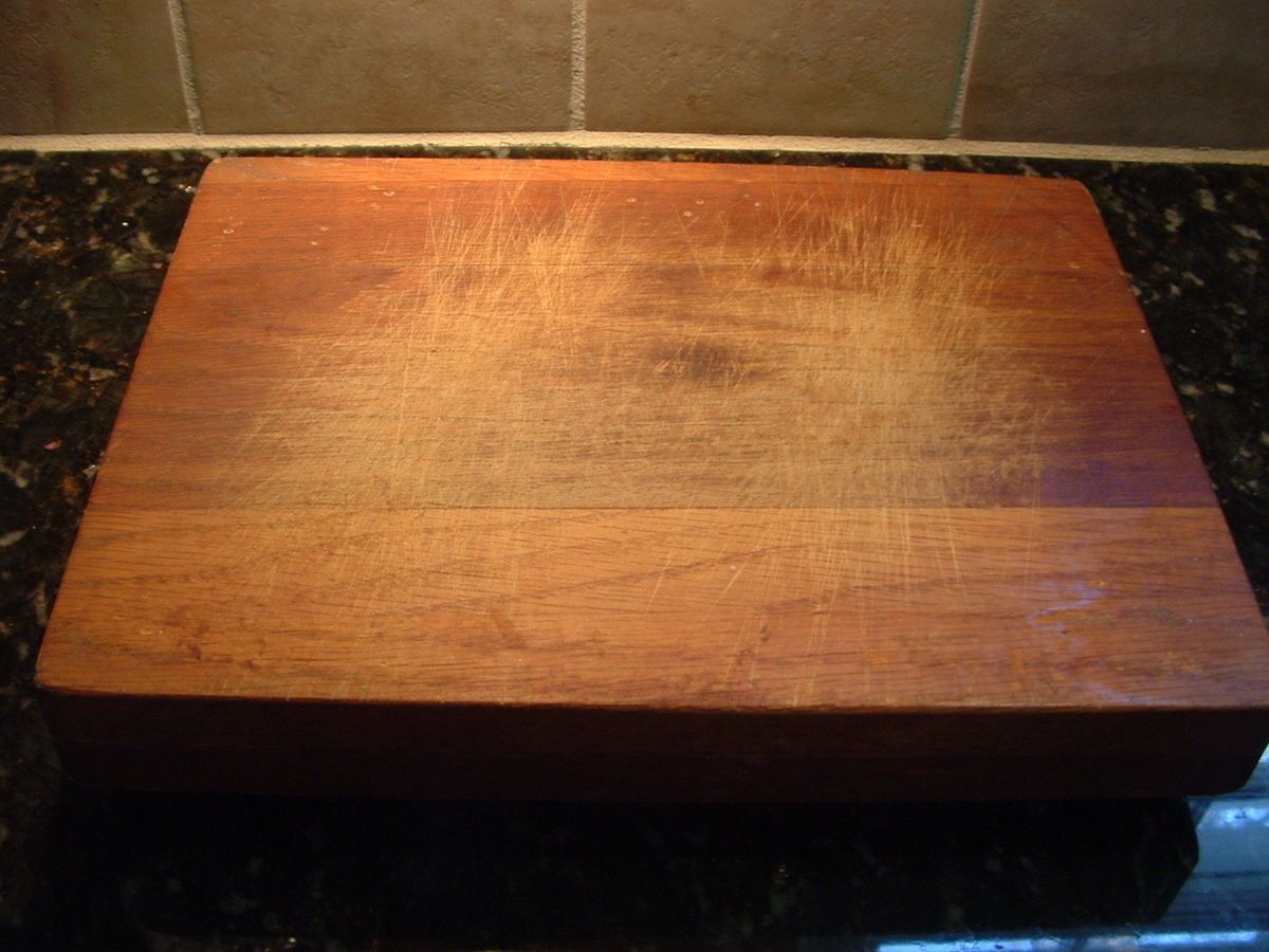 Vintage Butcher Block Cutting Board