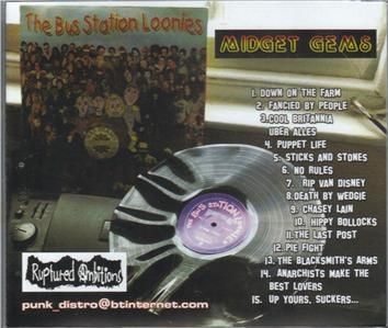 new the bus station loonies midget gems cd punk