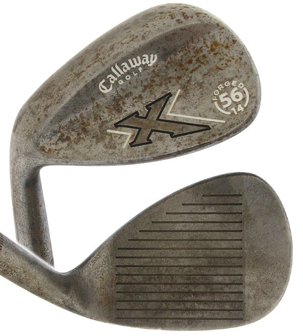 CALLAWAY X FORGED VINTAGE 56* SAND WEDGE STEEL LH