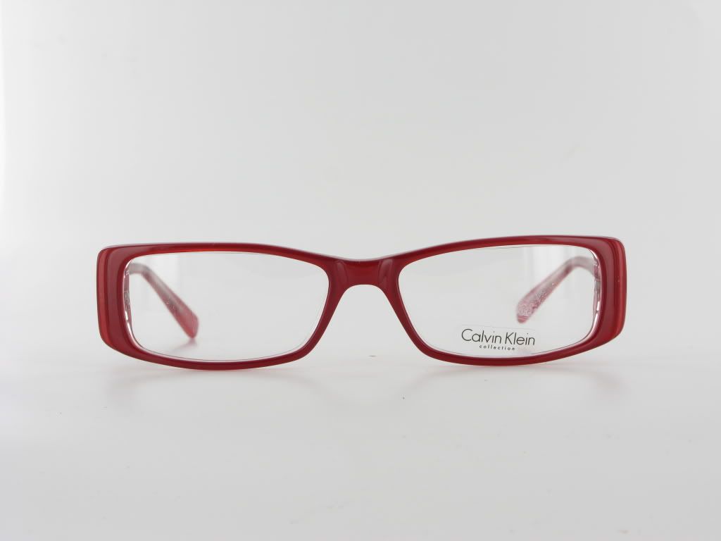 New Women Calvin Klein 7721 Red Optical Eyeglass Frame