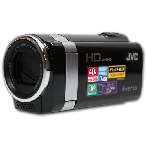 JVC Everio GZ HM440 HD 40x ZM Camcorder GZHM440 Silver