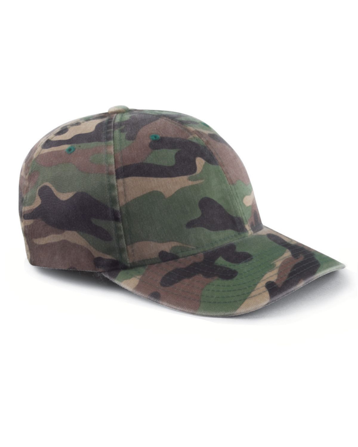 Yupoong Camo Flexfit Baseball Camouflage Hat Any CLR Sz