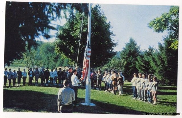 Camp Dennis Camp Rosemartin STILLWATER NJ 1950s