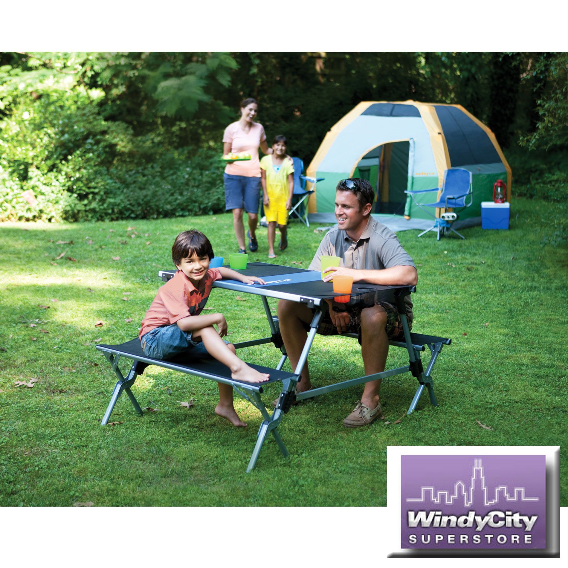   table model 80405 perfect for impromptu picnics kelsyus folding camp