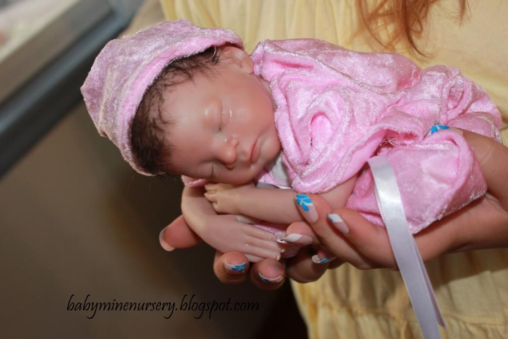 Babymine Nursery Caleb Heather Boneham Reborn Micro Preemie Baby Doll 