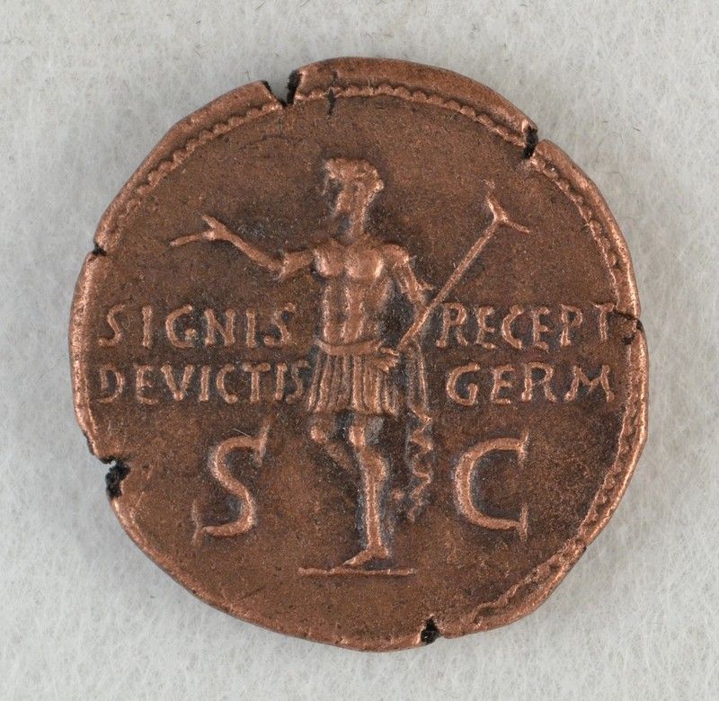 Roman Æ Dupondius of Germanicus Struck Under Caligula