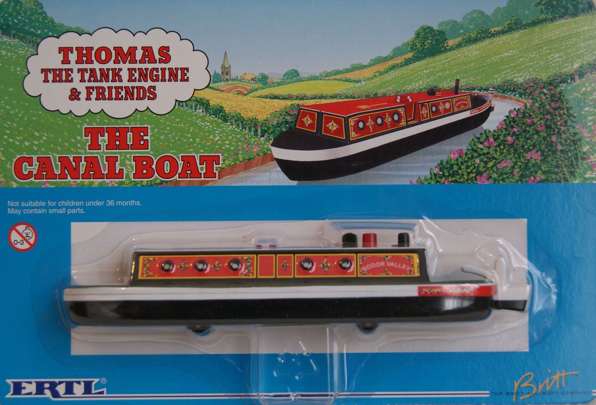 Thomas The Tank Engine The Canal Boat Ertl Di Cast BNIP