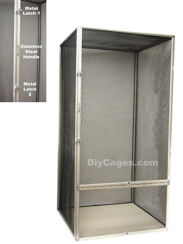 XXLS Screen Reptile Cage DIY CAGES  SC 4S  NEW SIZE 