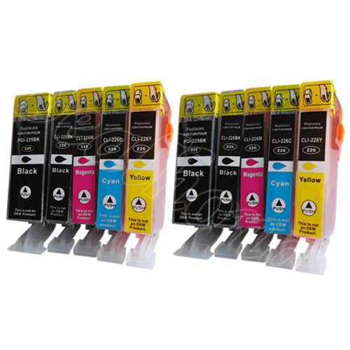 10PK PGI 225 CLI 226 For Canon INK Cartridge 2 Sets PIXMA MX882 MG6220 